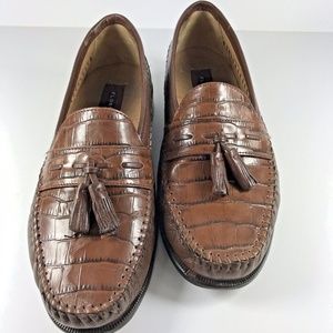 Florsheim Pissa Croc Tassle Leather Loafer 18469